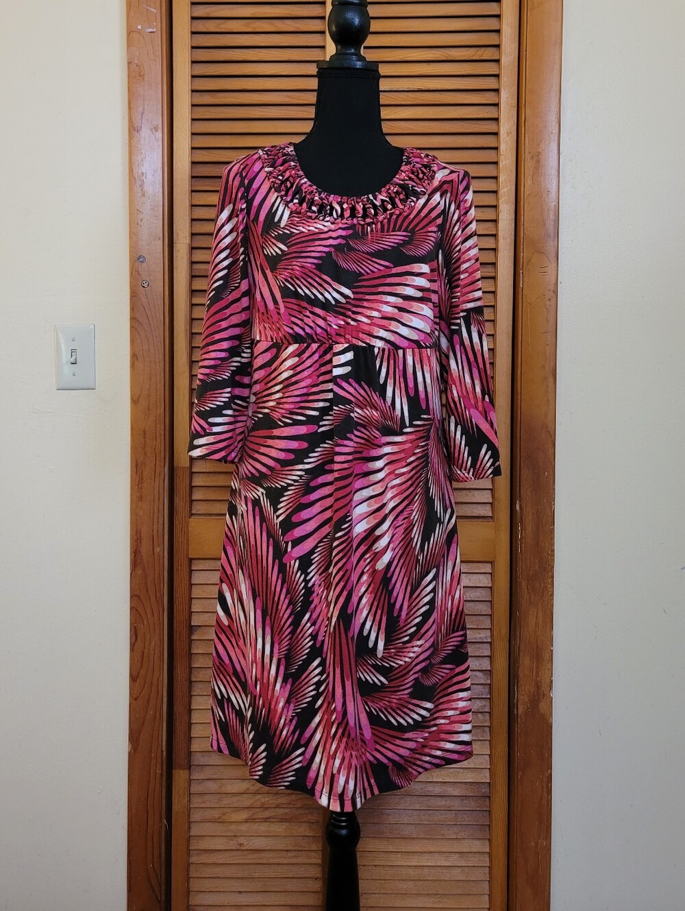 EUC AB Studio Empire Waist Dress Size XL
